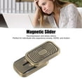 thumbnail image 3 of Slider, Metal ADHD Adults  Decompression Toy Anxiety Relief Haptic Coin Magenetic Blocks Push Slider Toy, 3 of 8