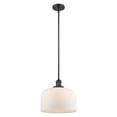 thumbnail image 2 of Innovations Lighting 201S Large Bell Bell 8" Wide 1 Light Mini Pendant - White, 2 of 2