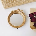 thumbnail image 3 of Espejo Pequeño De Una Cara Baoblaze Para Guardar Joyas Dorado, 3 of 8