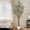 7FT, variant on Artificial Eucalyptus Tree with 50 LED Lights – 6FT Faux Indoor Floor Plant in White Planter – Realistic Decorative Silk Tree for Home, Living Room, Office Spaces – 6FT