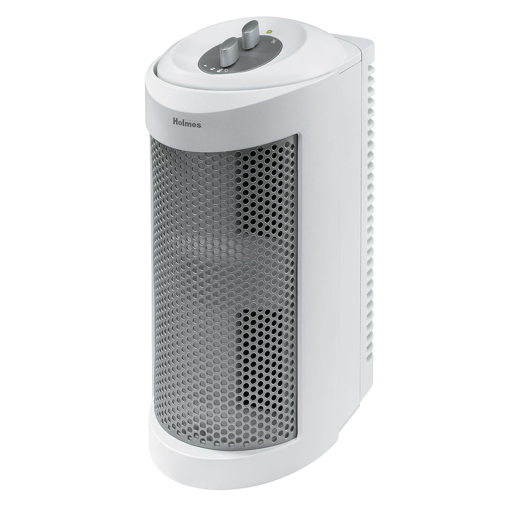 Holmes True HEPA Allergen Remover Mini Tower Air Purifier with Optional