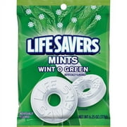 Wrigley Life Savers Mints Wint O Green Hard Candies, Each