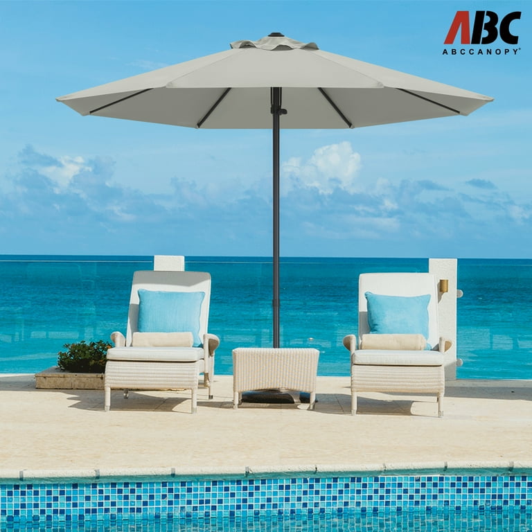 costway patio umbrella instructions Costway Patio 9.5FT Square Cantilever Offset Hanging Umbrella 2-Tier -  Overstock