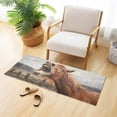 thumbnail image 2 of SKYSONIC Laughing Field Horse Kitchen Mats 20"x39" Absorbent Non Slip Runner Rug Machine Washable Kitchen Floor Mat for Home Bathroom Door, 2 of 7