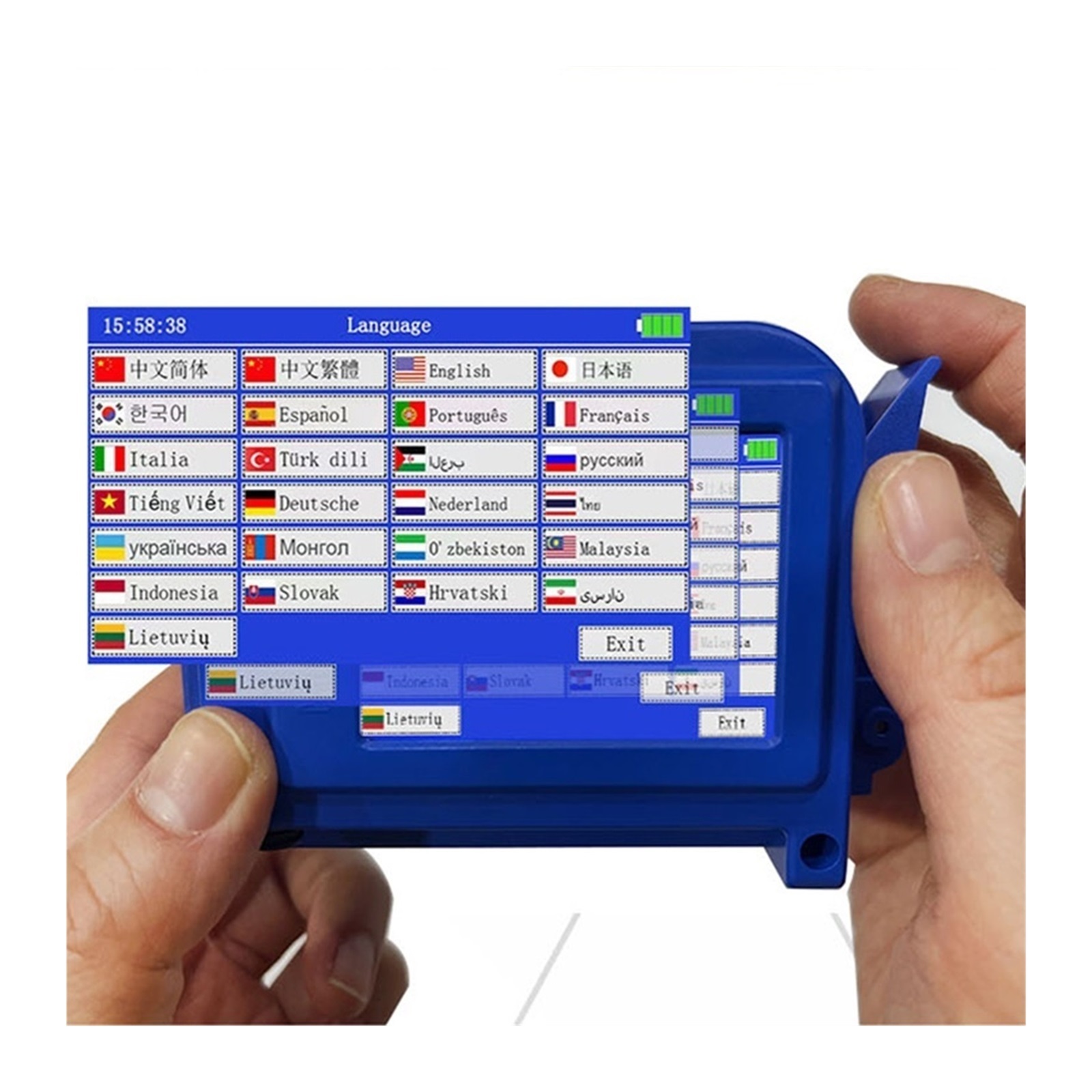 PC11Plus 12.7/25.4mm Mini Portable Printer, 2D Strip Lot Logo Expiration Date, Handheld Inkjet Printer Labels ,Multifunction Inkjet Printer