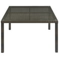 thumbnail image 2 of Modway Conduit 47" Outdoor Patio Wicker Rattan Dining Table in Brown, 2 of 3