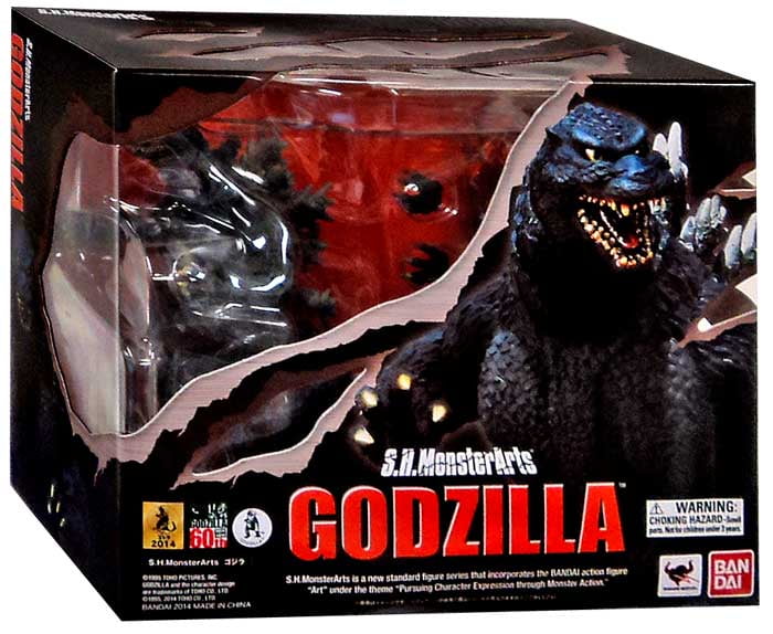 sh monsterarts godzilla 1995