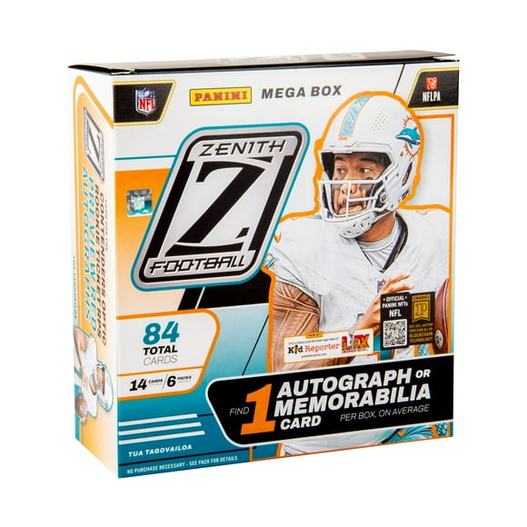 2024 Panini Zenith Football Trading Cards Mega Box