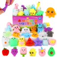 thumbnail image 1 of Squishy Toys GWAHSA Mochi, 27 unidades, para niños de 4 a 12 años, regalos de cumpleaños, 1 of 6