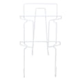 thumbnail image 3 of Home Basics Wall Mounted Vinyl Iron & Ironing Board Holder (White), 3 of 6