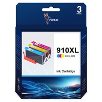 910XL Ink Cartridge Compatible for HP 910 Color Combo Work for HP OfficeJet Pro 8020 8024 8025 8028 8035 OfficeJet 8022 8010 8012 8014 8015 8018 Printer High Yield (Cyan, Magenta, Yellow, 3-Pack)