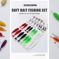 thumbnail image 6 of Organized Fishing Tackle Box With Tackle Included, Fishing Hooks, Fishing Weights Sinkers, Fishing Gear And Equipment, Fishing Gift For Men, 6 of 7