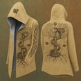 thumbnail image 5 of Gyexs Kids Boys Jesus Hoodies Cool Funny 3d Graphic Coats Clothing for Halloween Christmas Khaki 11-12 Years, 5 of 6