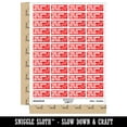 thumbnail image 2 of This Work Makes Me Ha-Pea Happy Teacher Student School Sticker Set - Red - Gloss Finish - 1.25" Mini, 2 of 7