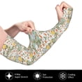 thumbnail image 3 of Daiia Daisy UV Sun Protection Arm Sleeves - Cooling Compression Arm Sleeve - Sports & UV Arm Sleeves for Men & Women, 3 of 8