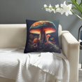 thumbnail image 5 of Fairytale Mushroom Velvet Throw Pillow Covers Sofa Pillowcase Car Square Throw Pillowcases Home Decoration 18x18Inch White 0 LTT6666, 5 of 6