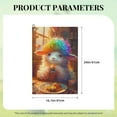 thumbnail image 2 of Golf Towels for Golf Bags For Men Women - Rainbow Lamb Breakfast 24x16in Absorbent Quick Drying Golf Towel for Cleaning Golf Ball Club Golf Bag Accessories with Carabiner, 2 of 8