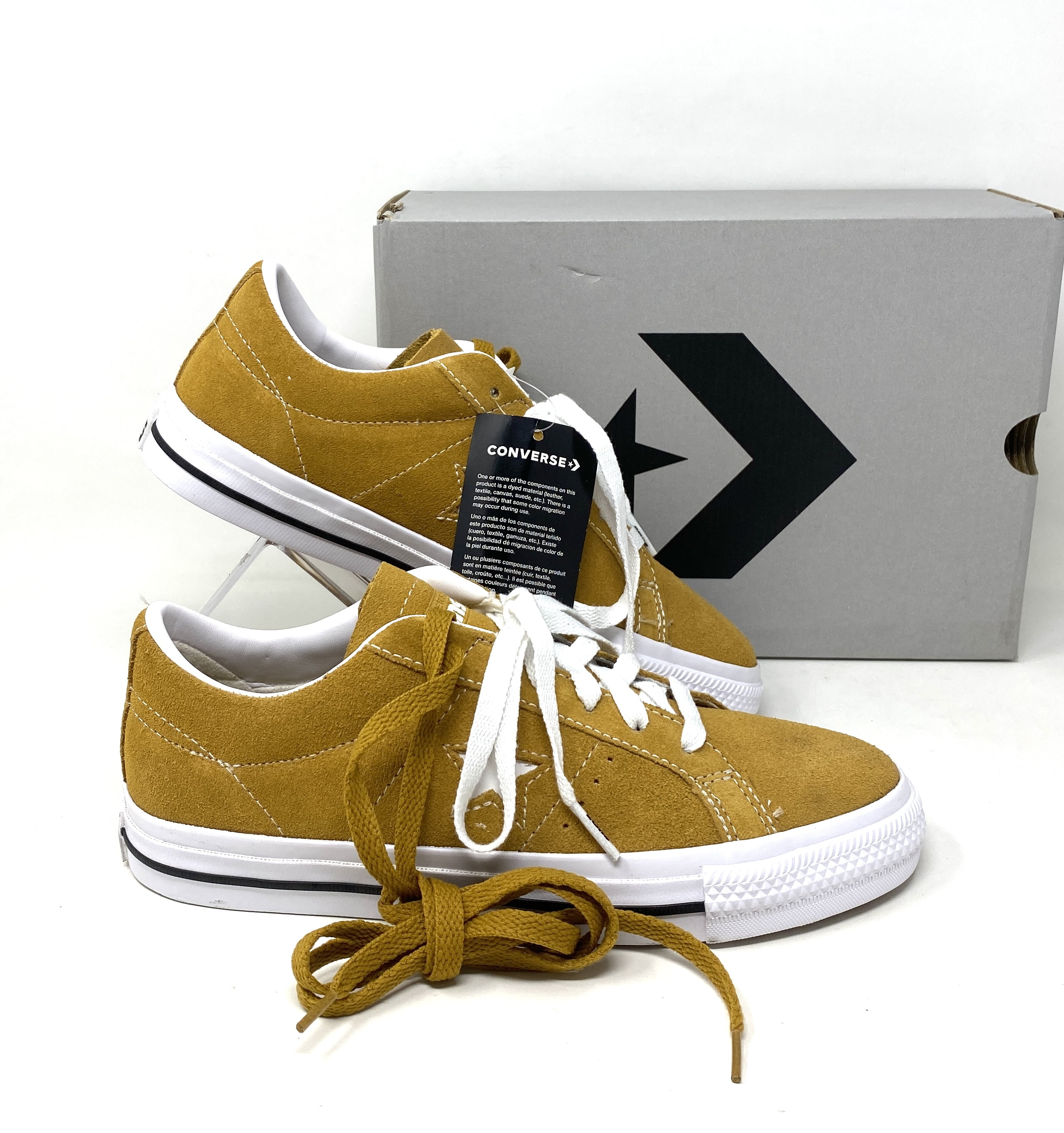 Converse One Star Pro OX All Star Low Top Wheat Women's Size Sneakers 171979C - Walmart.com