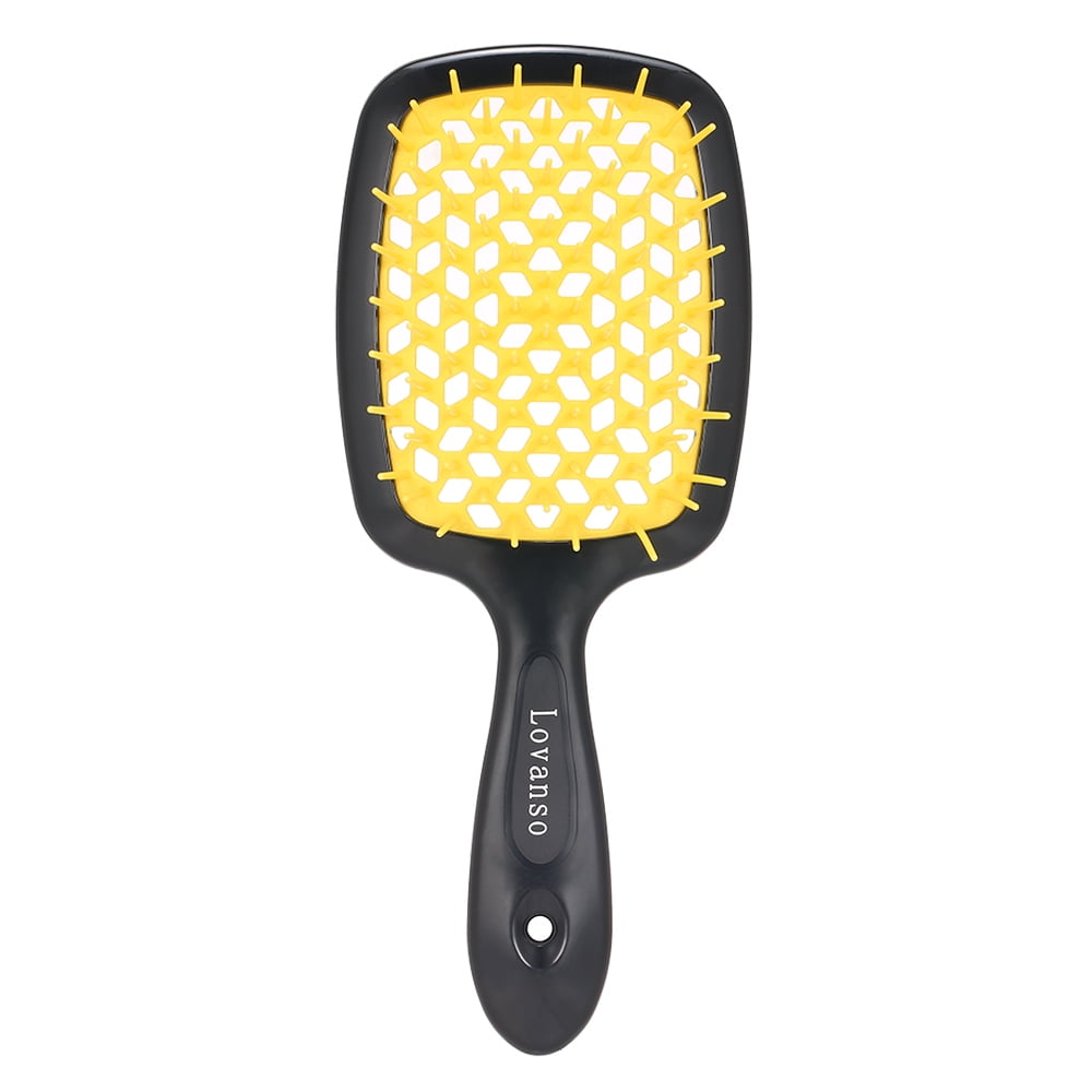 Hair Paddle Brush static Detangle Hairbrush Massaging Soft Comb