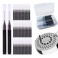 thumbnail image 1 of Chendee 40Pcs Mini Shower Head Cleaning Brush Multifunctional Small Hole Cleaner,Black, 1 of 8