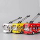 thumbnail image 3 of 1:50 Alloy Bus Model London Single Tram Bus Vehicles Car Toy with Light & Sound Collections, 3 of 5