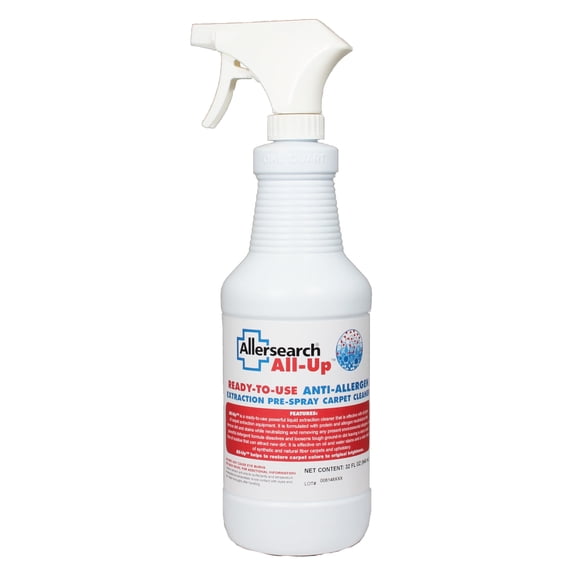 Allersearch All-up Anti-Allergen Carpet Pre-Spray 32 oz - Ready to Use