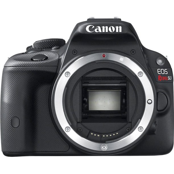 Restored Canon DS126441-Body Only EOS Rebel SL1 DSLR Camera-Black