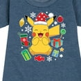 thumbnail image 3 of Pokémon - Pika Presents - Youth Girls Fleece Dress, 3 of 5