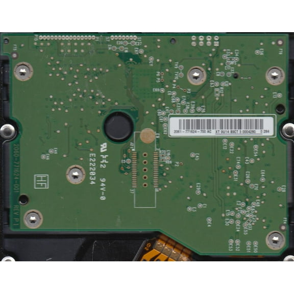 WD1501FASS-00U0B0, 2061-771624-700 AC, WD SATA 3.5 PCB