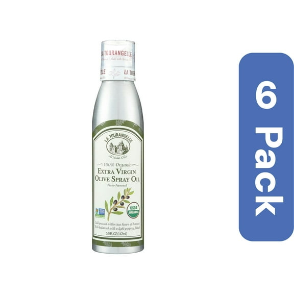 La Tourangelle Extra Virgin Olive Oil Organic 147 ml (Pack Of 6)