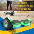thumbnail image 3 of HOVERSTAR Hoverboard, LBW16 Chrome Color All Terrain Wide Tire, Electric Skateboard Tire with LED Light and Wireless Bluetooth Music Speaker HOVERSTAR LBW16, 3 of 7