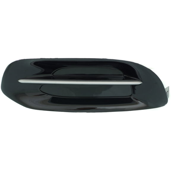 Fog Light Cover Compatible with DODGE DART 2013-2016 LH Fog Lamp Opening Black with Chrome Trim
