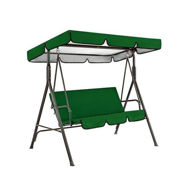 Housse de Balancelle 190T en Tissu Oxford Imperméable pour Patio Extérieur Cour Verte