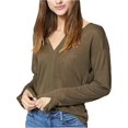 thumbnail image 1 of Blusa de punto Sanctuary Clothing para mujer verde pequeña, 1 of 2