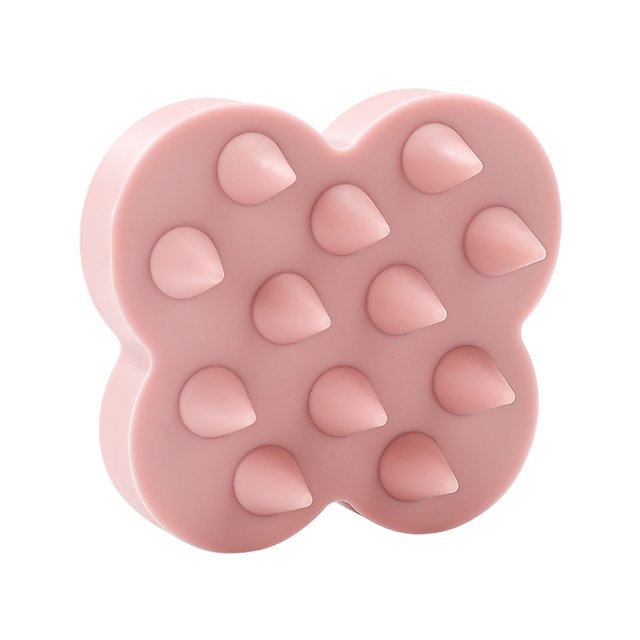Herramienta eficaz para la limpieza del cuero cabelludo: peine para champú, cepillo de masaje capilar de silicona, limpieza profunda, cuidado suave del cuero cabelludo