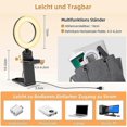 thumbnail image 4 of Multifunctional desktop fill light gourmet photo fill light foldable video conferencing fill light, 4 of 4