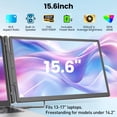 thumbnail image 2 of Extensor de pantalla para portátil KEFEYA 15.6 pulgadas FHD 1080P IPS con banco de energía, 2 of 8