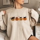 thumbnail image 4 of Sudadera con capucha con estampado de gato negro y calabaza, camiseta de manga larga Unisex, 4 of 4