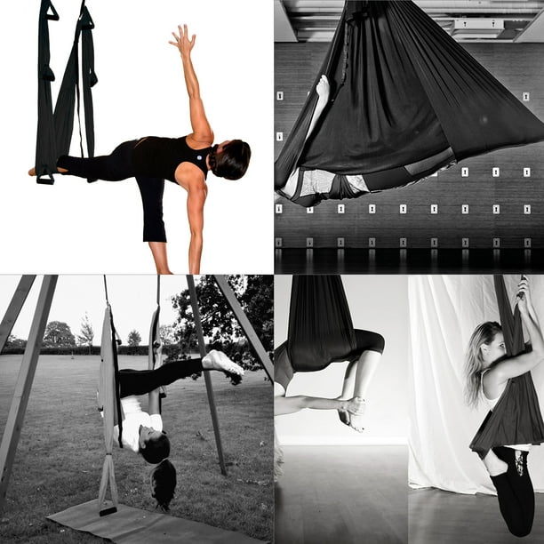 Ensemble de balançoire de yoga aérien, kit de yoga de trapèze volan