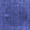 thumbnail image 1 of Ahgly Company Indoor Square Oriental Blue Industrial Area Rugs, 3' Square, 1 of 4