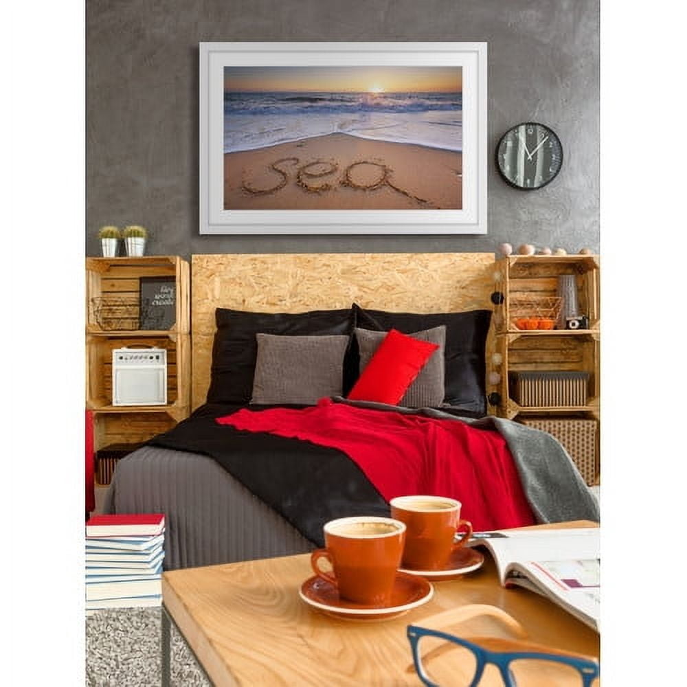 Marmont Hill "Sea Shore" Framed Painting Print
