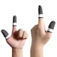 thumbnail image 2 of Manga de dedo para juegos para PUBG Game Controller Glove Fingertip (negro + blanco) Ehuebsd Para estrenar, 2 of 8