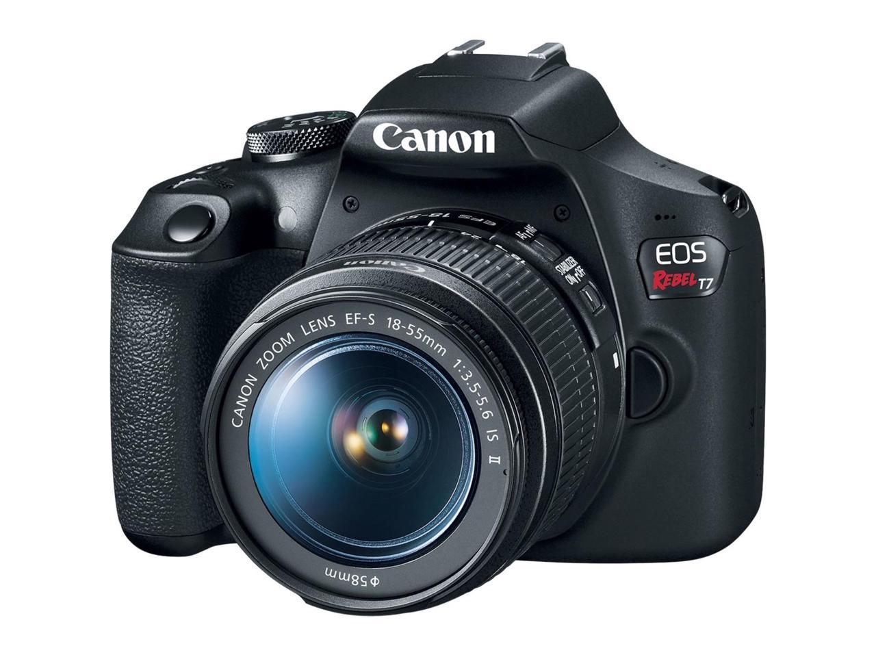 Canon EOS Rebel T7 EF18-55mm + EF 75-300mm Double Zoom KIT T7 EF18-55mm + EF 75-300mm Double Zoom KIT - image 5 of 20