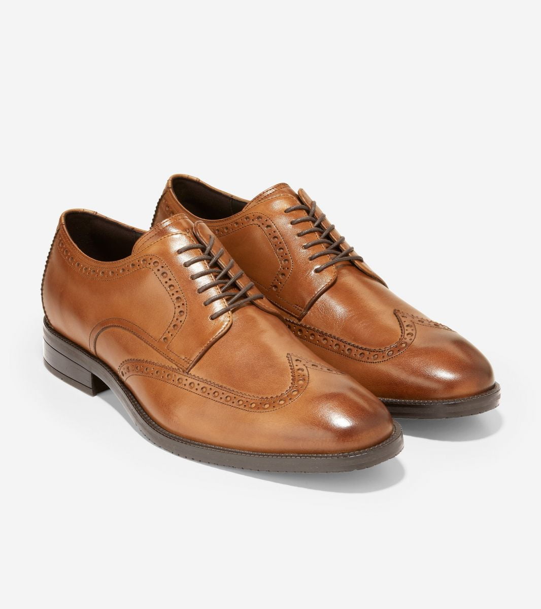 Cole Haan Men’s Modern Classic Wingtip Oxford 10 Medium British Tan Color Cole Haan Mens Modern Essentials Wingtip Oxford British Tan  main image 4