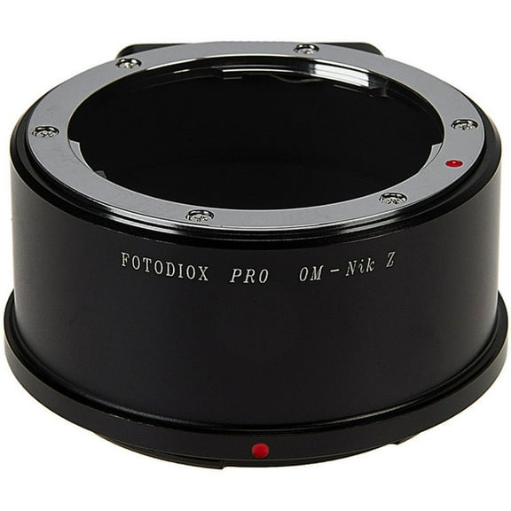 Fotodiox Pro Lens Mount Adapter for Olympus Zuiko (OM) 35mm SLR Lens to Nikon Z-Mount Mirrorless Camera Body