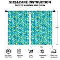 thumbnail image 2 of Blackout Kids Curtains,Blue Cartoon Dinosaurs Pattern Childrens Insulated Curtains Set Of 2,Bedroom Essentials,Toddler Room Decor 42"x63", 2 of 5