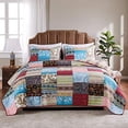 thumbnail image 2 of Greenland Home Ensemble de Courtepointe Bohème Dream 3 Pcs, King, 2 of 4