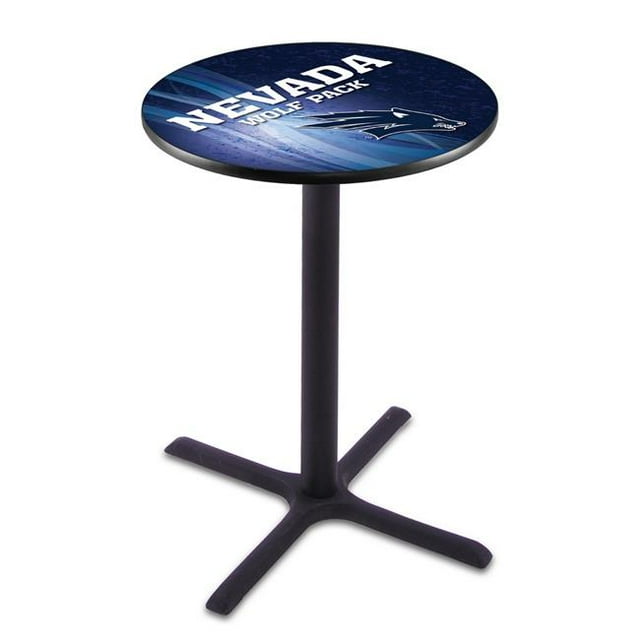 Holland Bar Stool L211B4228NevaUn-D2 42 in. Nevada Wolf Pack Table de Pub avec 28 in. Haut