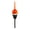 Orange/Black, variant on Thill Premium Float Weighted Oval 5.5'' Org/Blk Spring