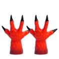 thumbnail image 1 of Finger Puppets, divertidos juguetes con forma de animal, feo y acebo, mano, 2 unidades, 1 of 3